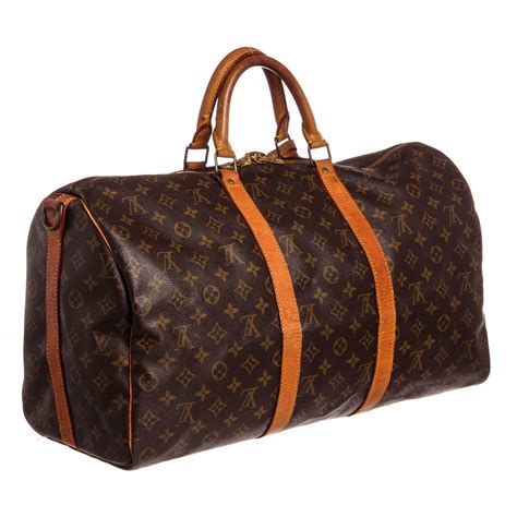 louis vuitton 50 keepall duffle bag|louis vuitton keepall 50 bandouliere.